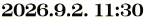 2026.9.2. 11:30